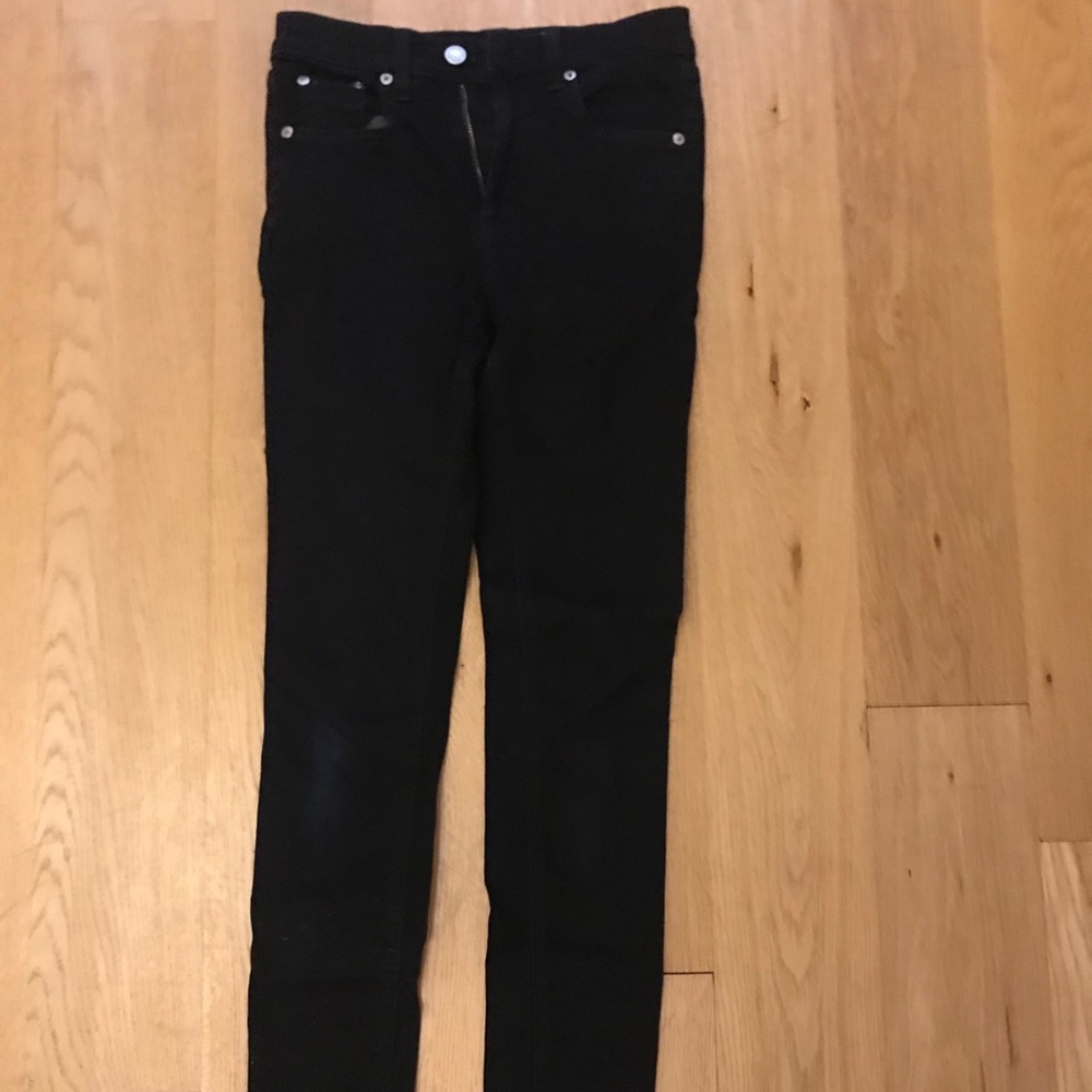 Black Rag and Bone Skinny Jeans